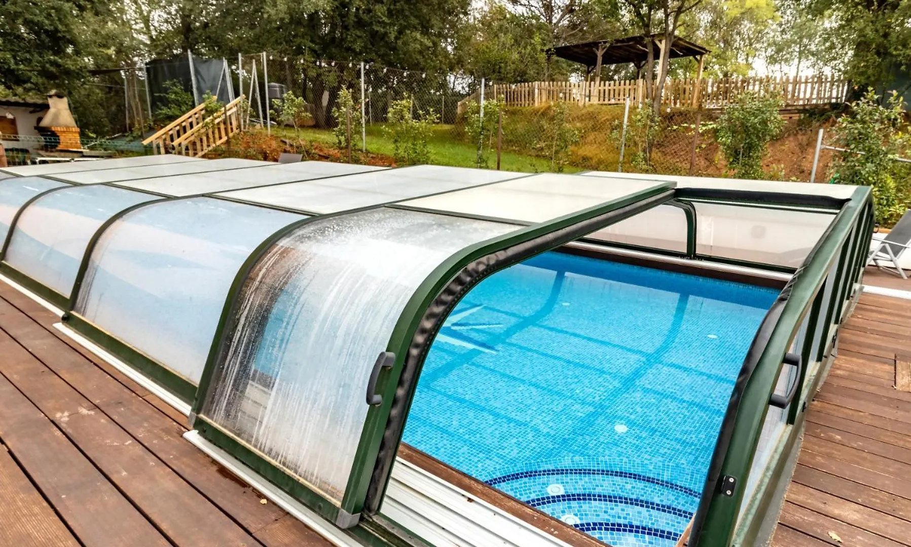 Шале Вилла Ca La Iaia Casa Con Piscina Y Jardin Жирона